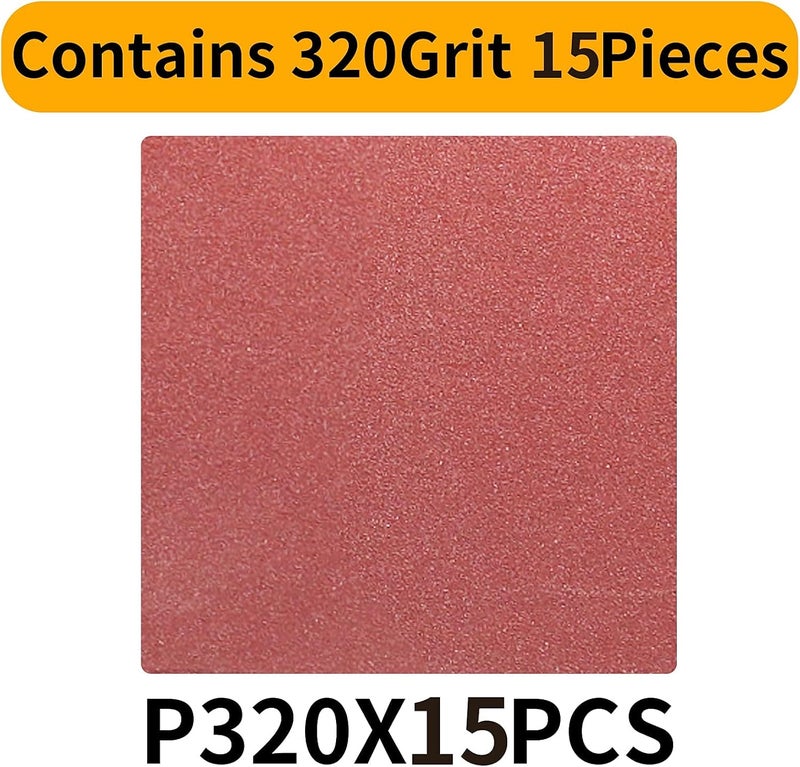POTUINOM 3 x 21 Inch Sanding Belts 320 Grits -15 Pack Sanding Belt Aluminum Oxide Sander Belts,Best for Sanding Wood,Metal and Paint - Image 3